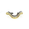 Wavy Set Of 3 Bracelet - Gold Silver Gunmetal
