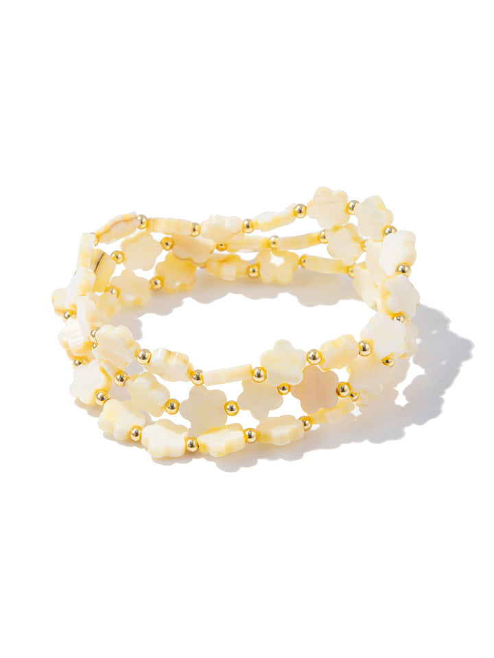 Pearled Bracelet Set