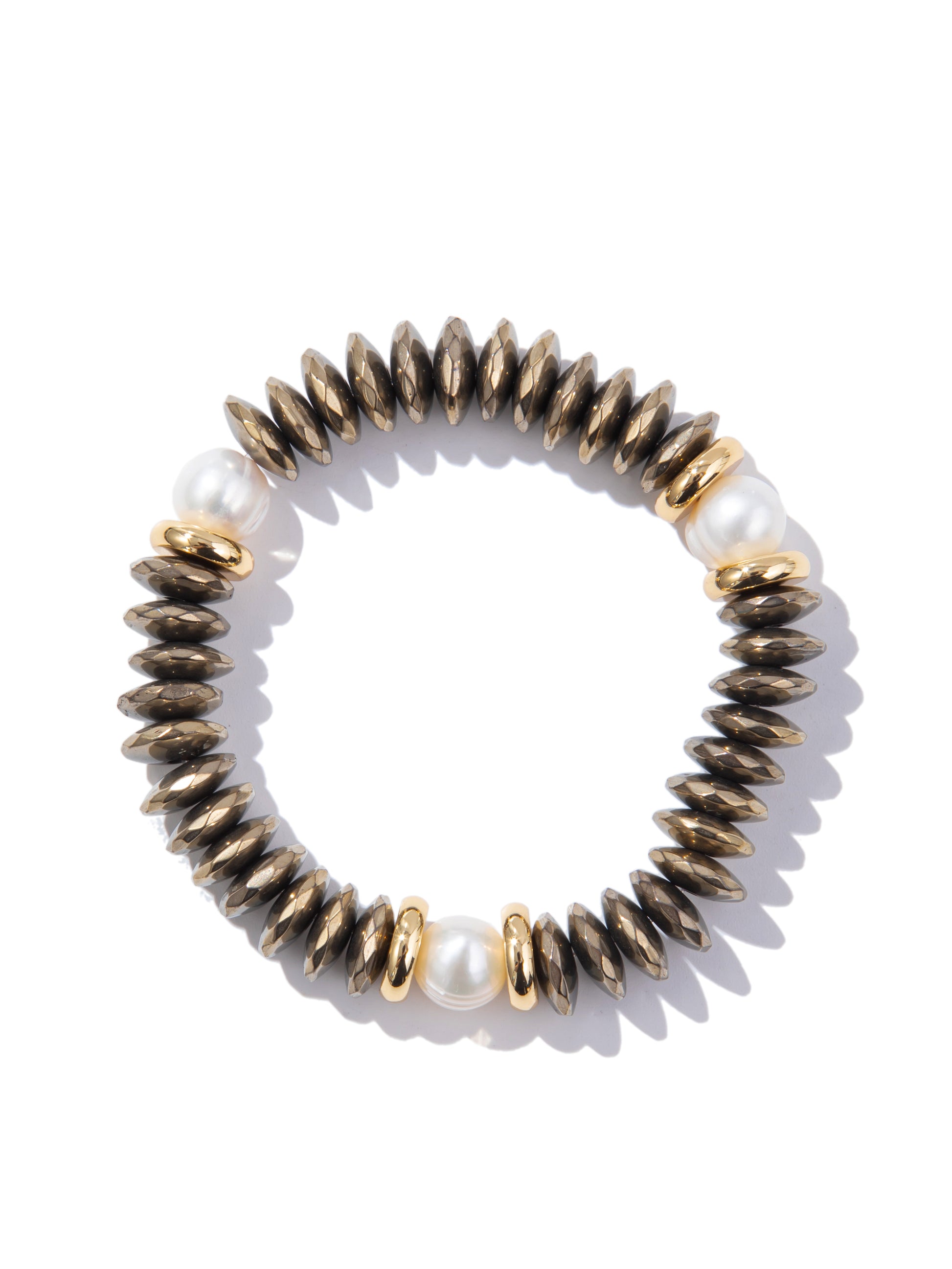 Pearlized Bracelet - Antique