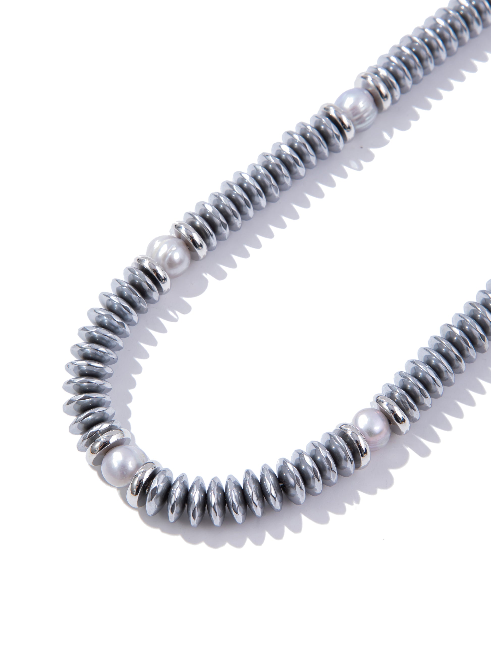Pearlized Necklace - Antique