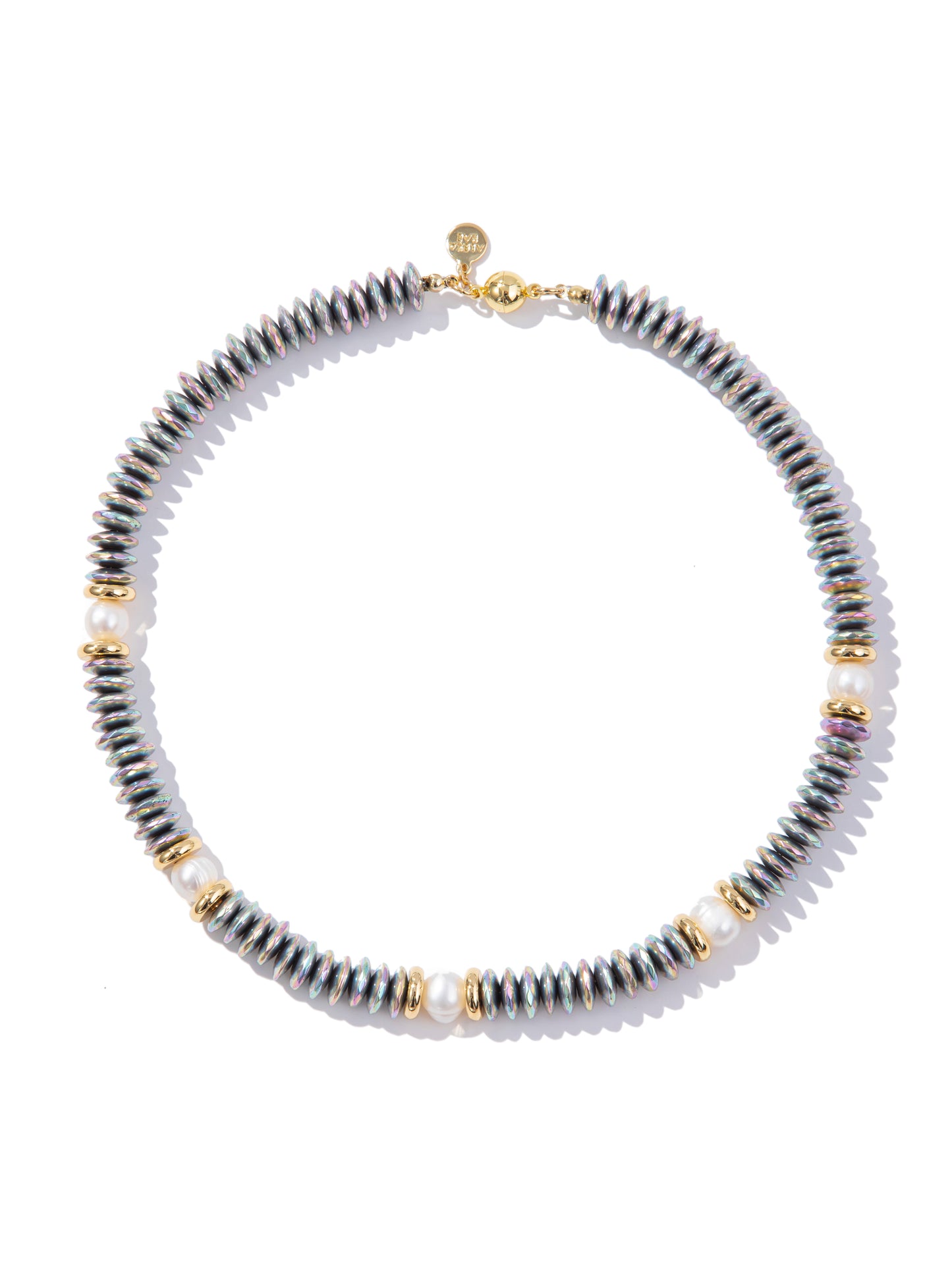 Pearlized Necklace - Gold Mystic Mermaid