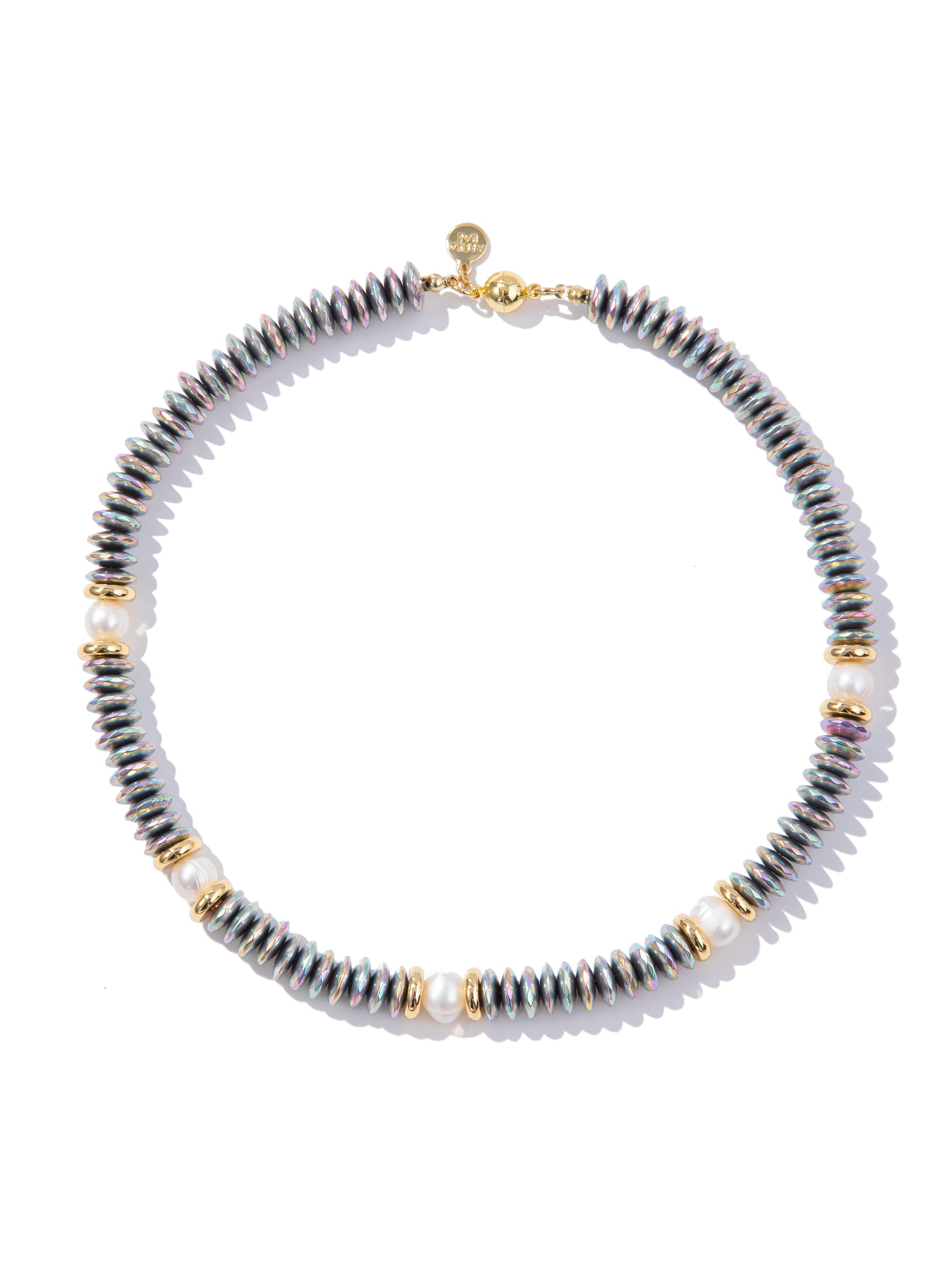 Pearlized Necklace - Gold Mystic Mermaid