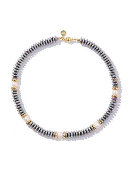 Pearlized Necklace - Gold Mystic Mermaid