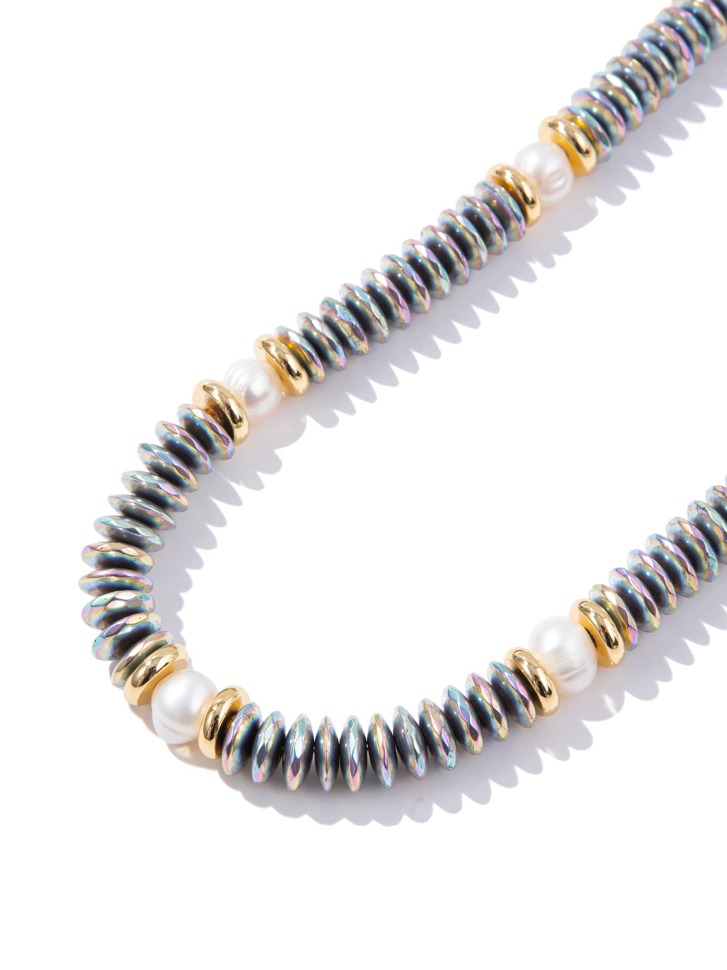 Pearlized Necklace - Gold Mystic Mermaid