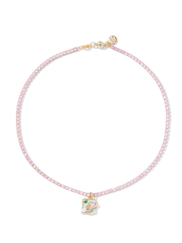 Petal Poetry Necklace - Gold Enchanted