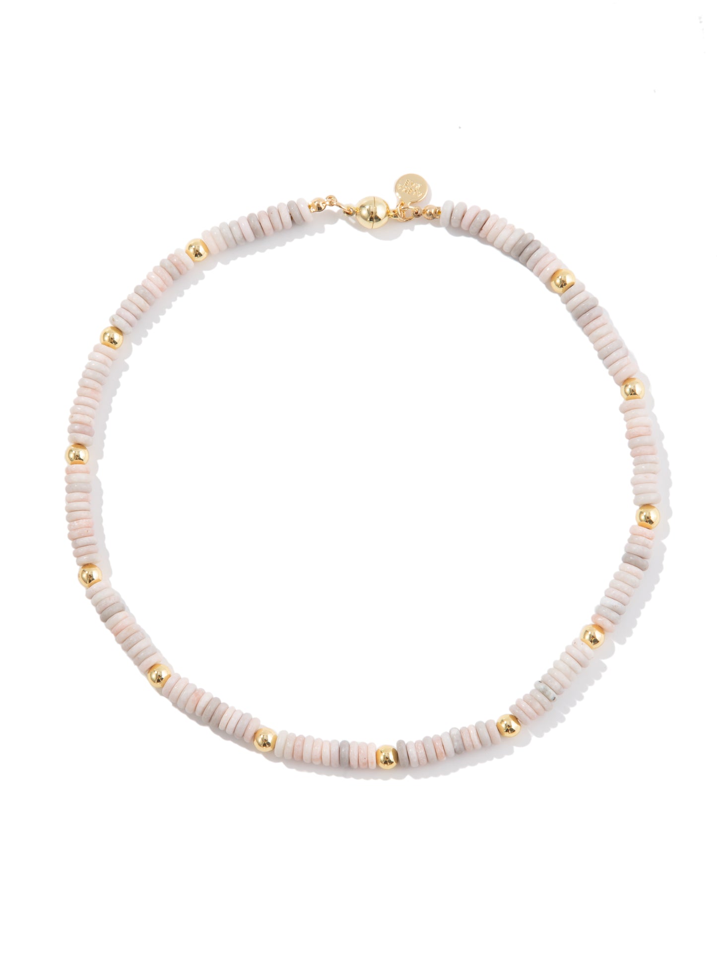 Pink Dessert Necklace - Sand Petal
