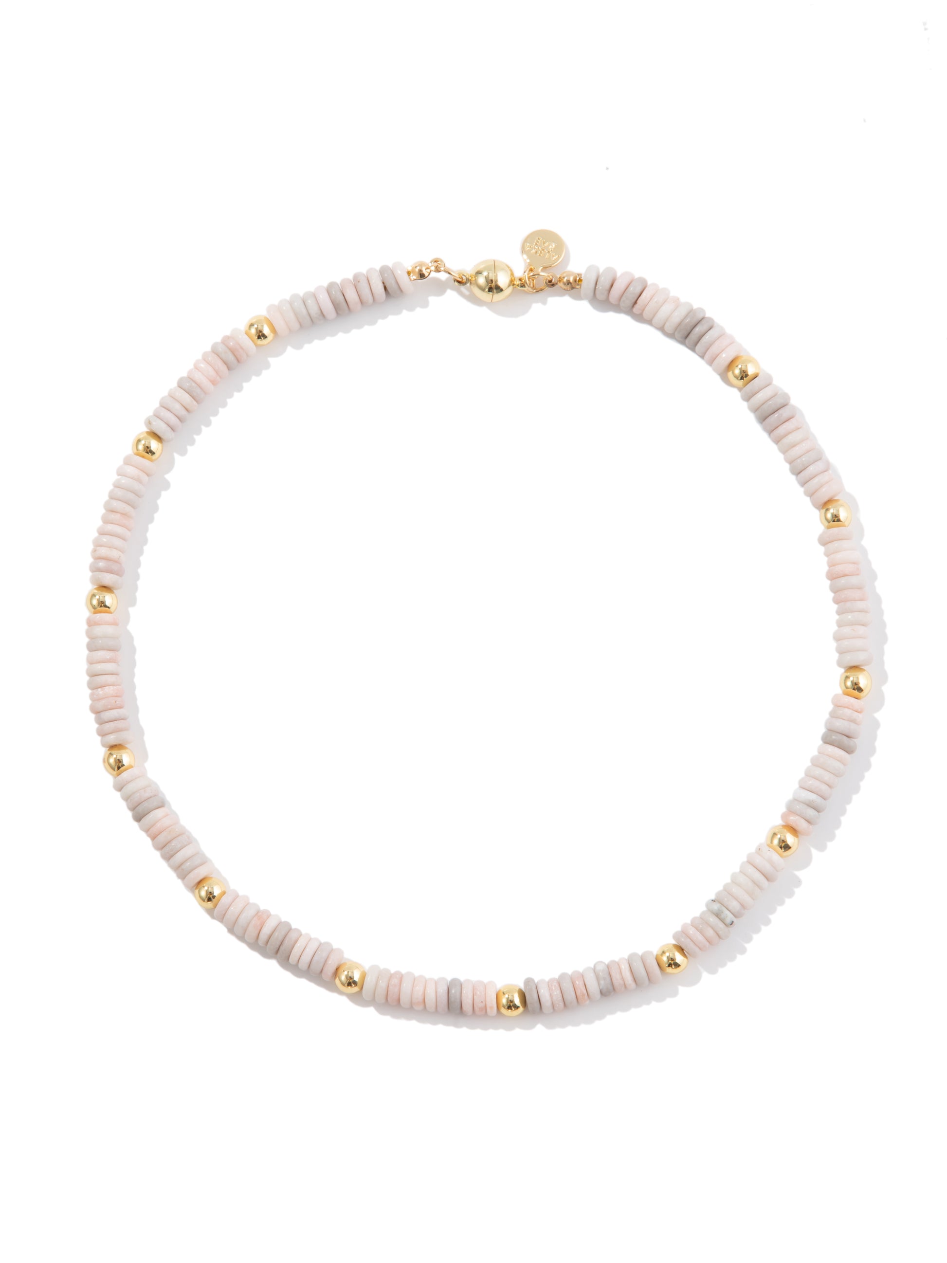 Pink Dessert Necklace - Sand Petal