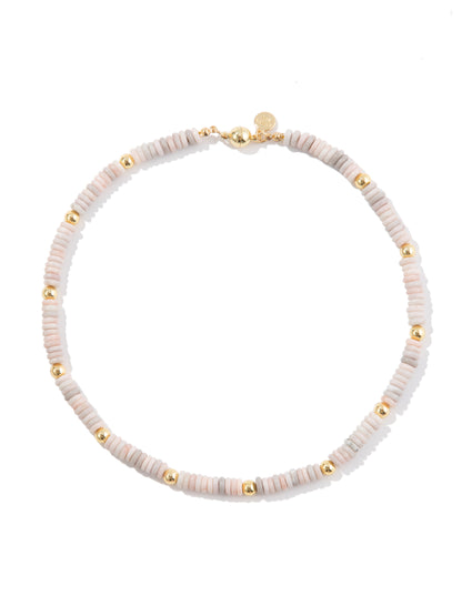 Pink Dessert Necklace - Sand Petal