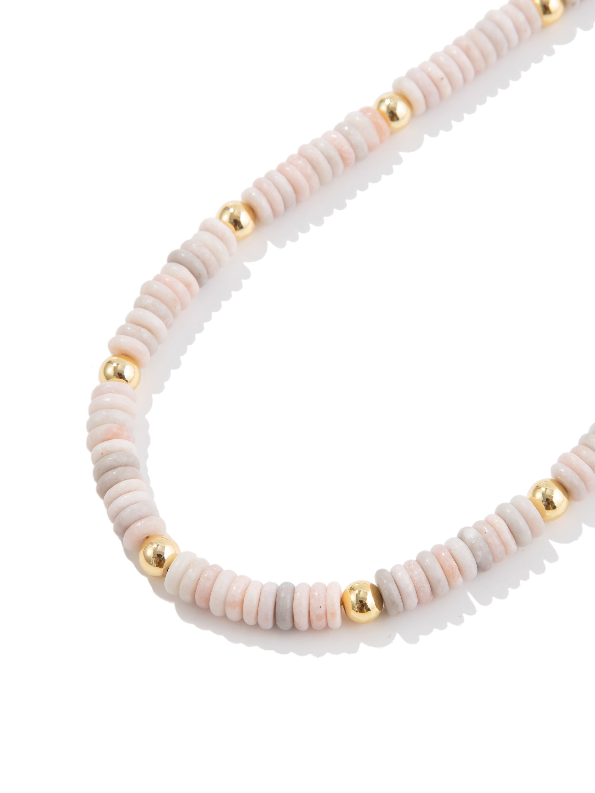 Pink Dessert Necklace - Sand Petal