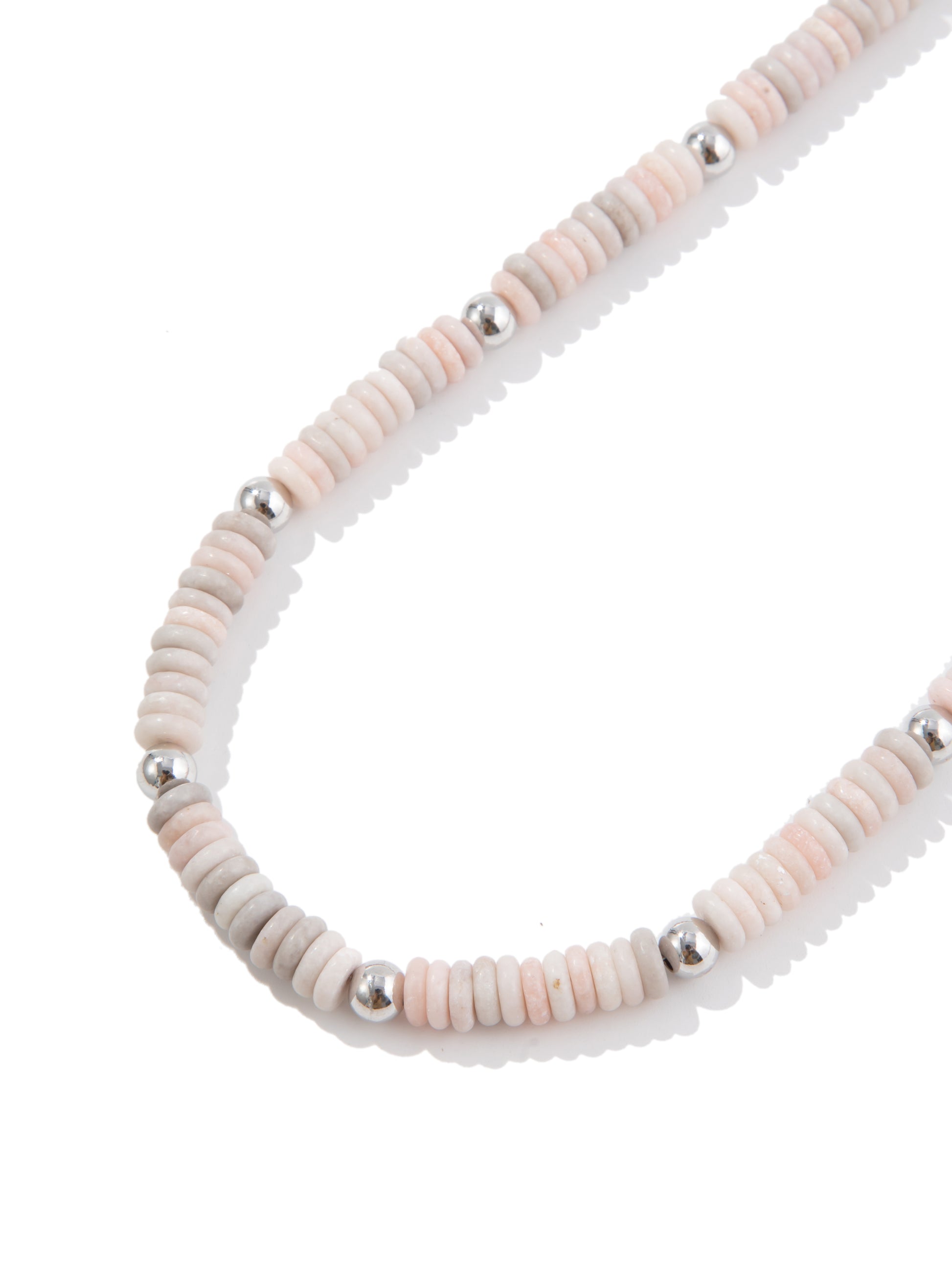 Pink Dessert Necklace - Sand Petal