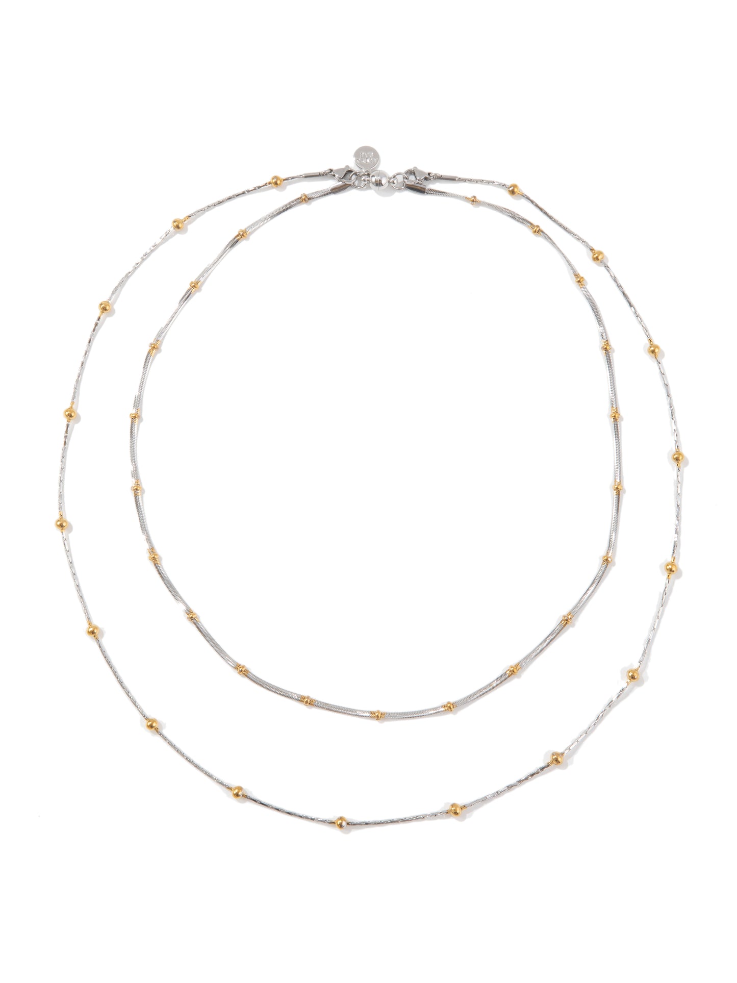 Pip Necklace - Mixed Metals