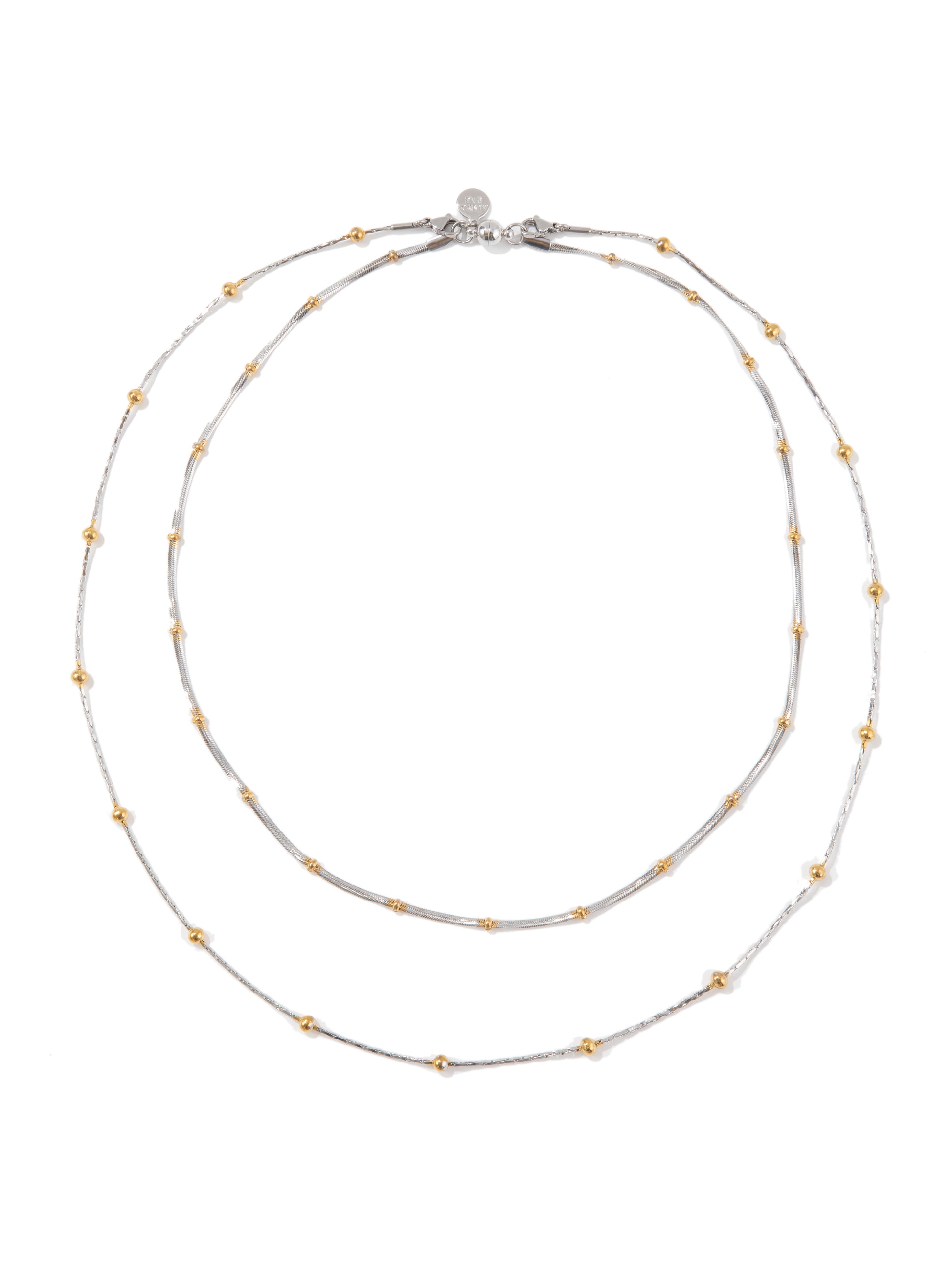 Pip Necklace - Mixed Metals