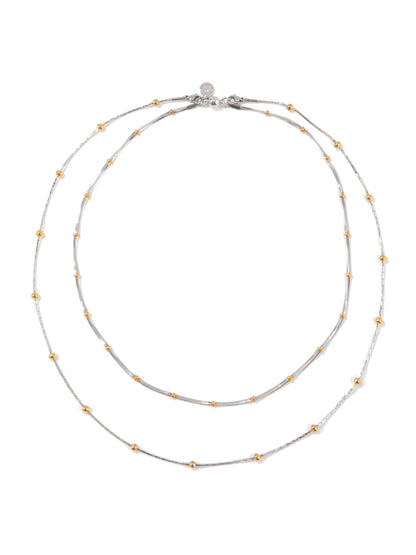 Pip Necklace - Mixed Metals