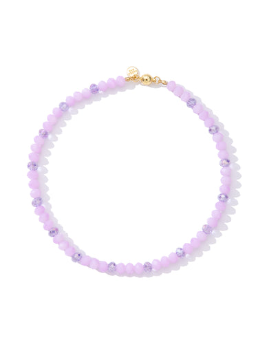 Pop Culture Necklace - Neon Lilac