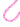 Pop Culture Necklace - Neon Pink