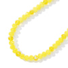 Pop Culture Necklace - Neon Yellow