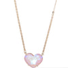 Pure Heart Necklace - Linen Fairytale