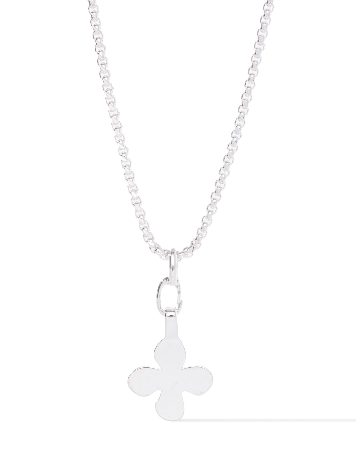Pure Love Necklace - Liquid Metallic Pearl White