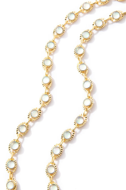 Bonjour Necklace - 2 Colors!