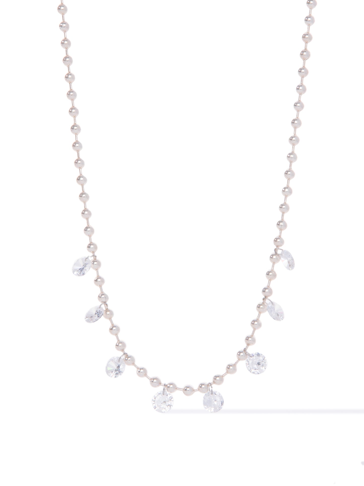 Raindrops Necklace - Metallic Whisper