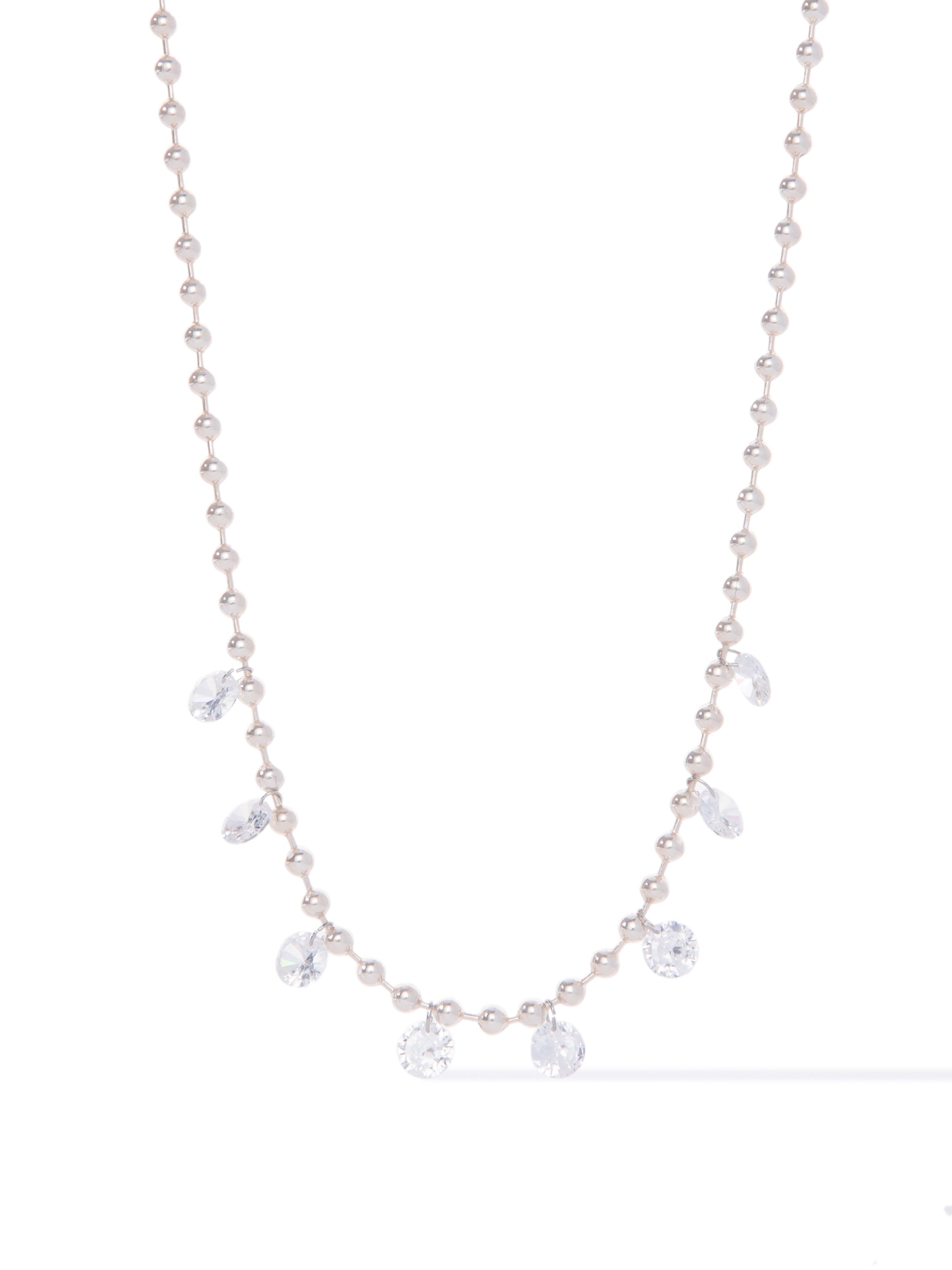 Raindrops Necklace - Metallic Whisper