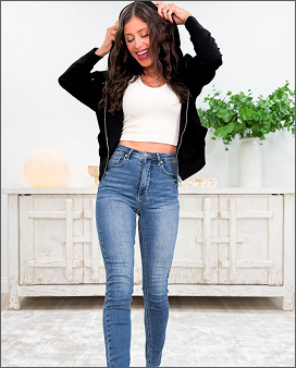 Tummy Tuck By Judy Blue — Mid-Rise Tummy