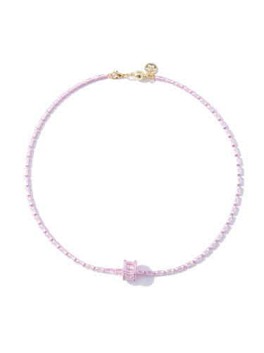 Reese Necklace - Metallic Petal