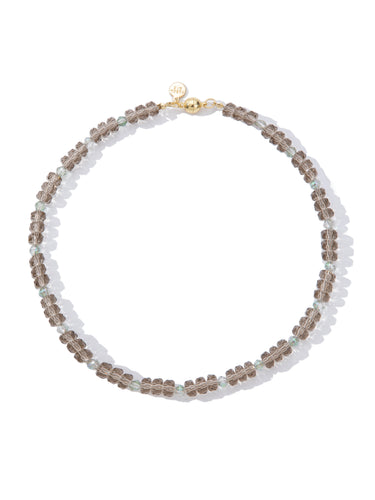 Riven Necklace - Cocoa Mist