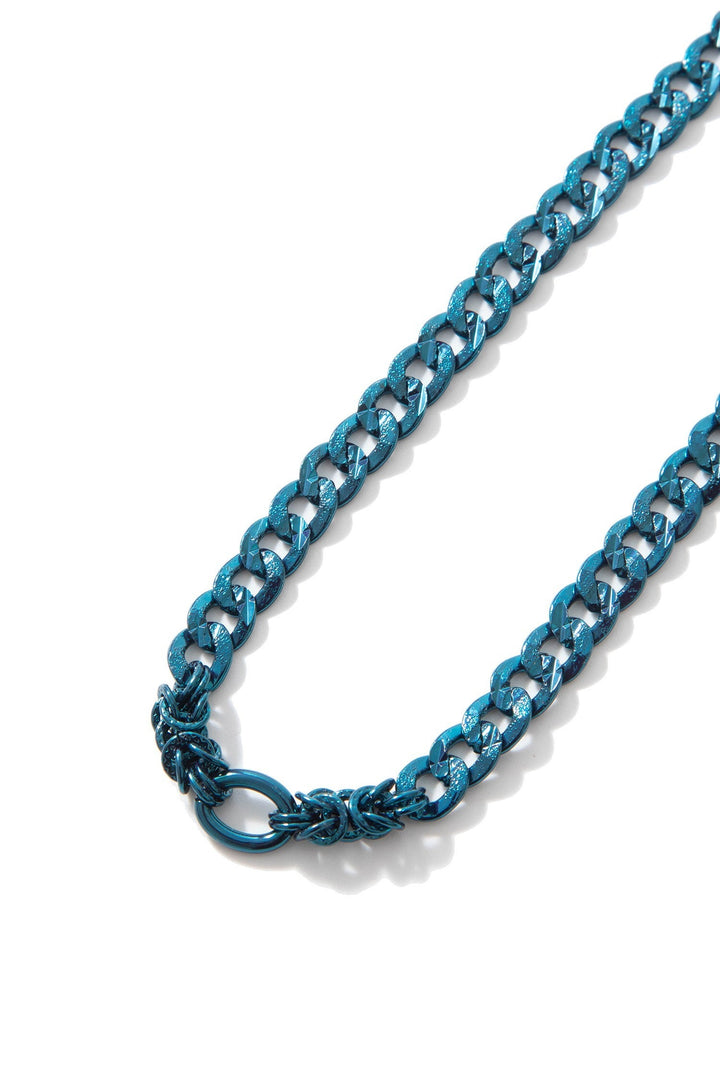 Ride The Wind Necklace - Liquid Metallic Peacock