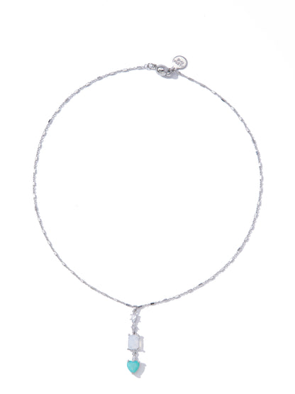 Rodeo Sweetheart Necklace - Silver