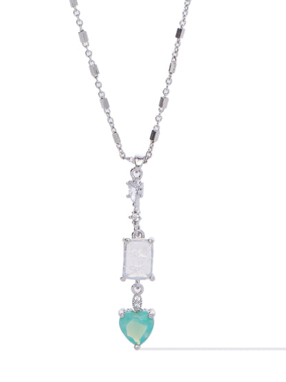 Rodeo Sweetheart Necklace - Silver