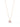 Romy Necklace - Gold Rose Quartz