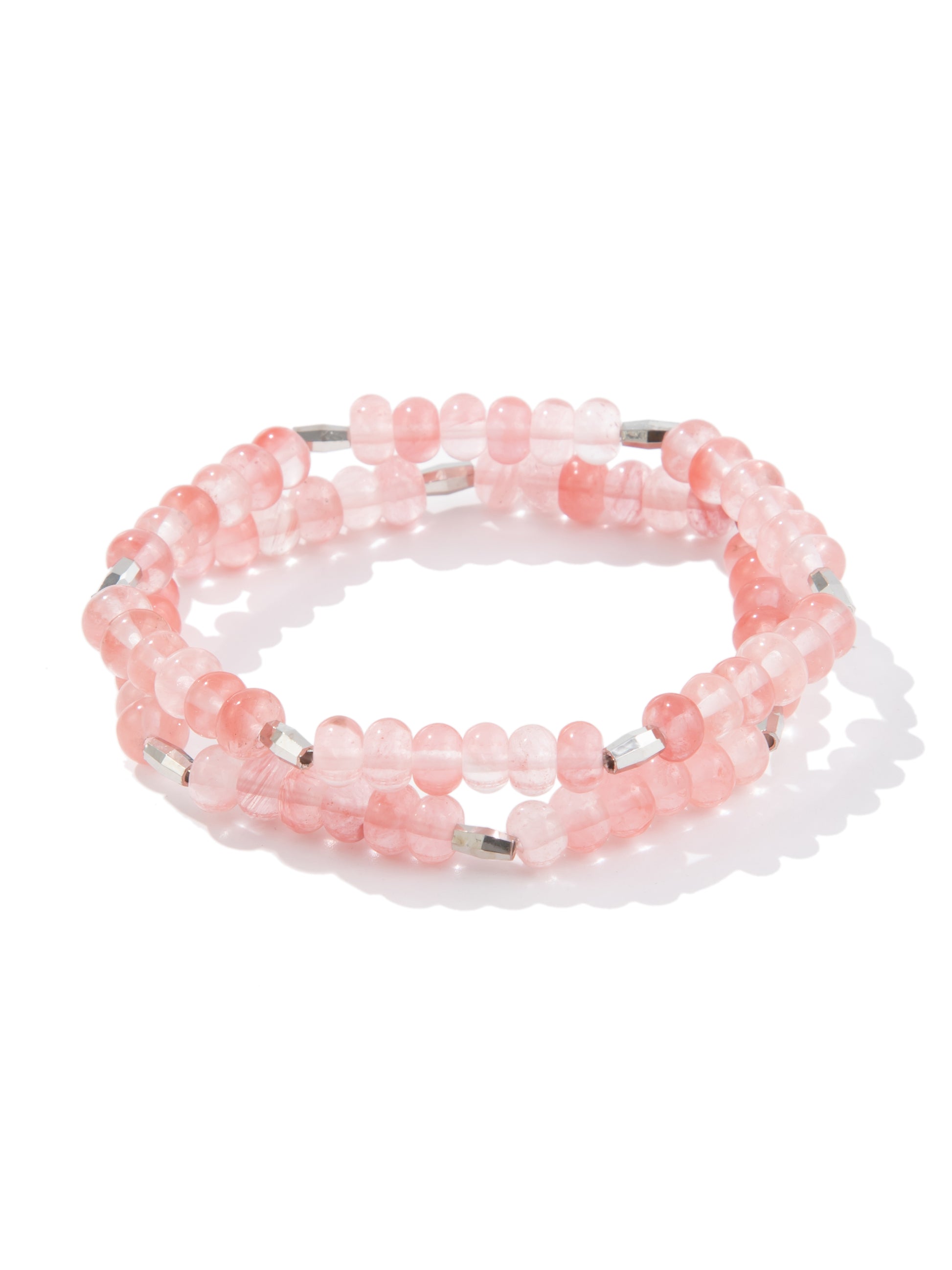 Rosy Bracelet Set - Rose