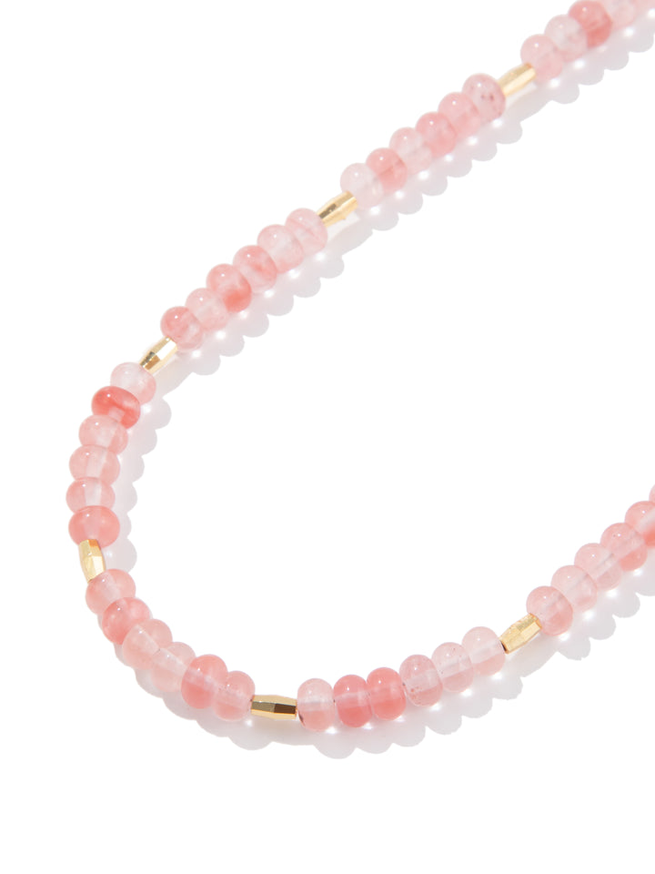 Rosy Necklace - Rose