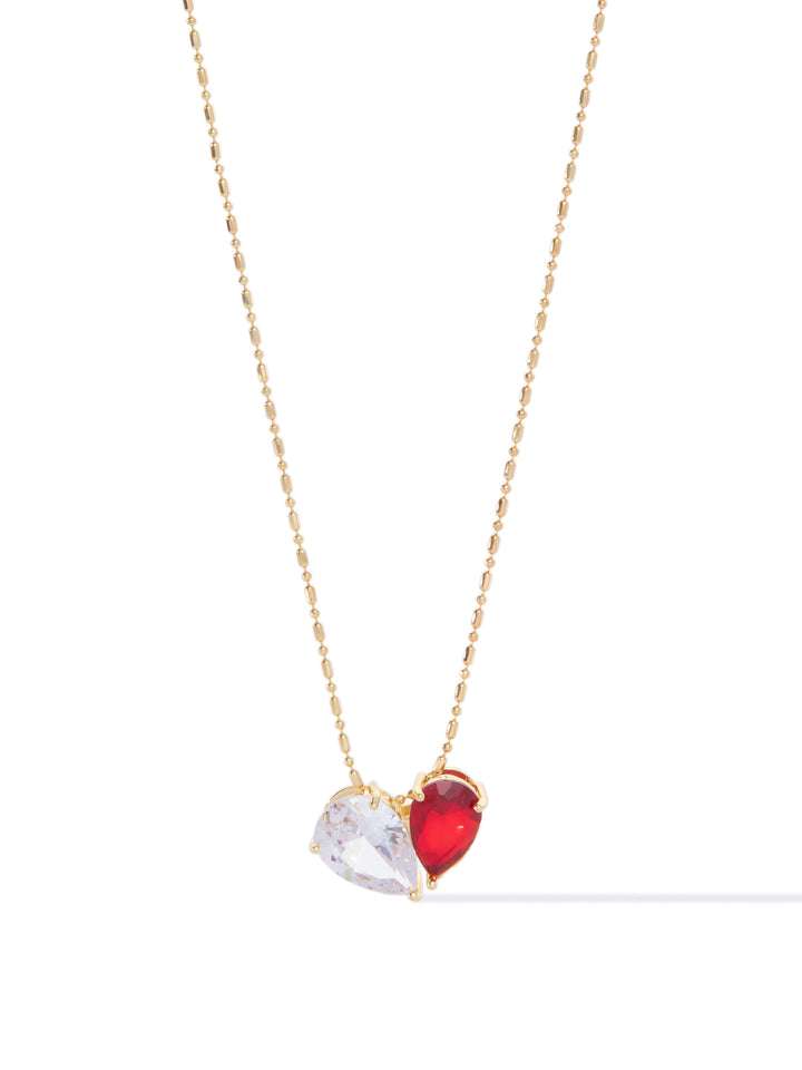 Ruby Heart Necklace