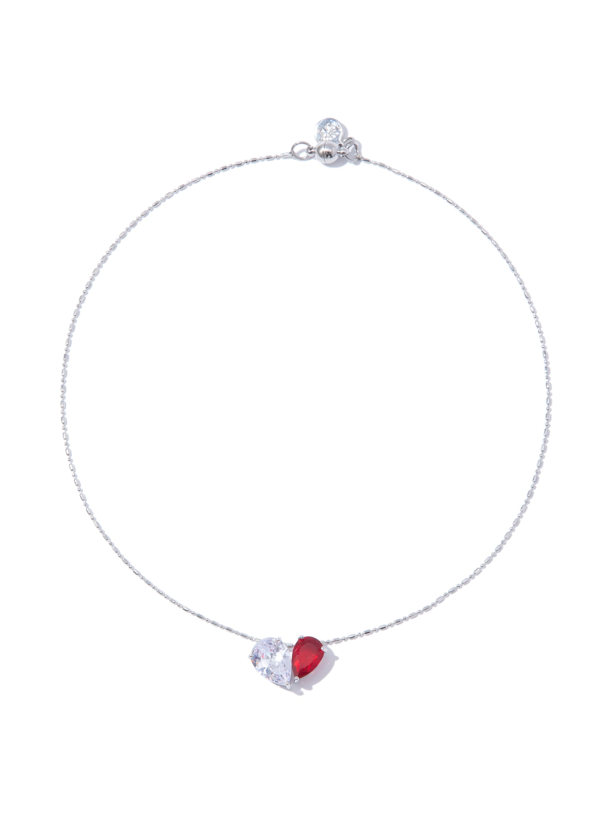 Ruby Heart Necklace