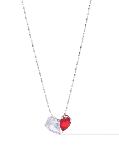 Ruby Heart Necklace