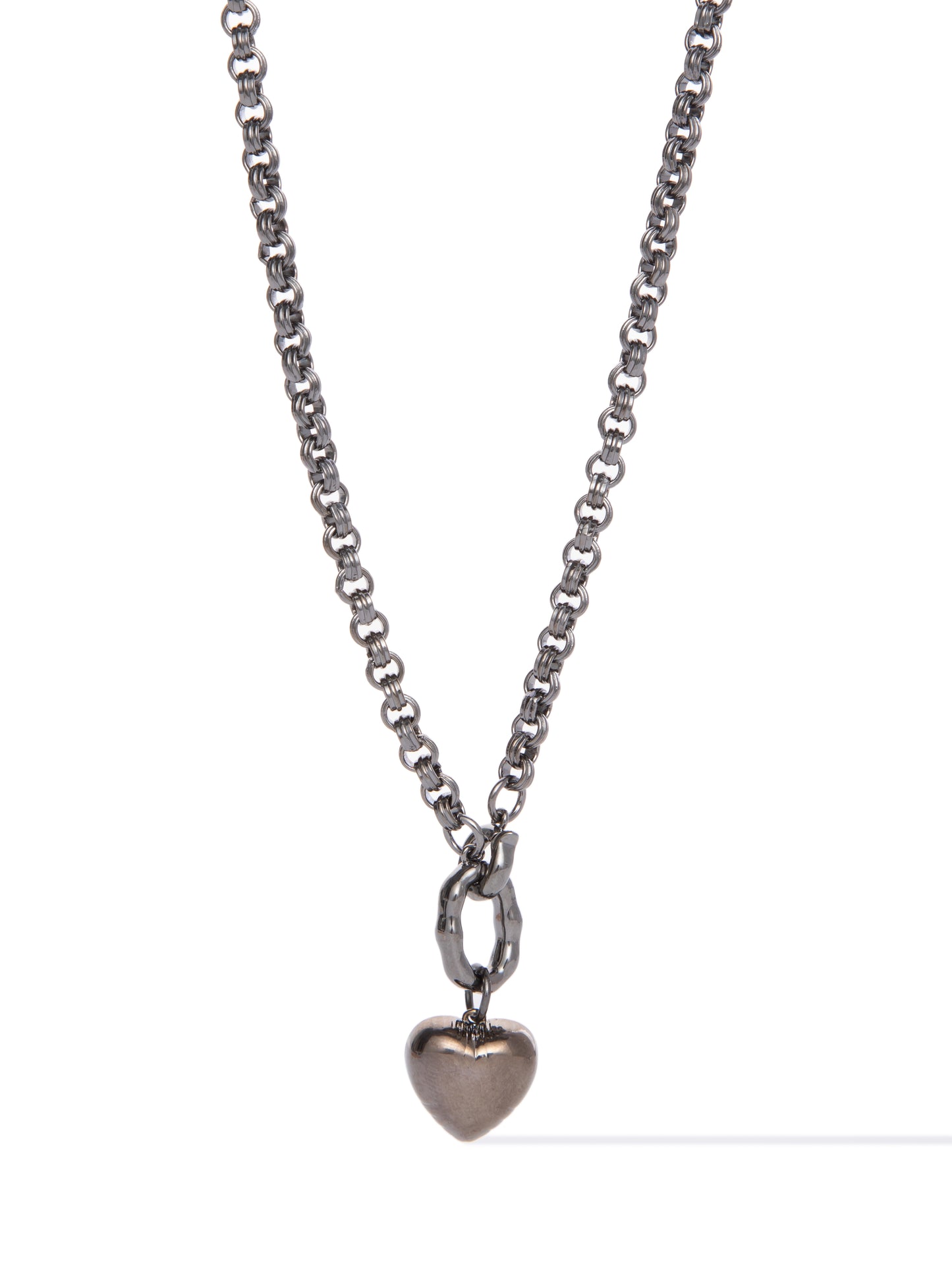Ruby Necklace - Gunmetal