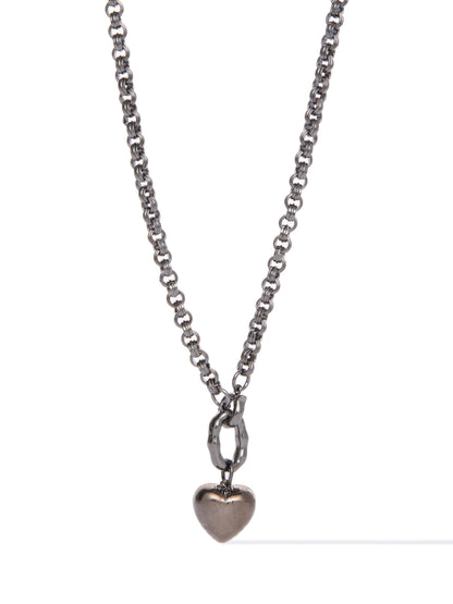 Ruby Necklace - Gunmetal