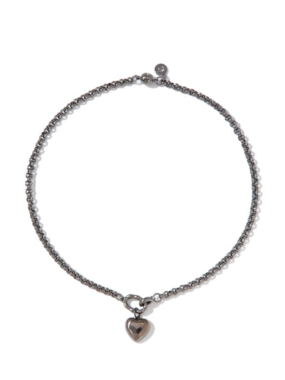 Ruby Necklace - Gunmetal