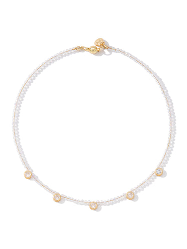 Ruby Tuesday Necklace - Snow Glow