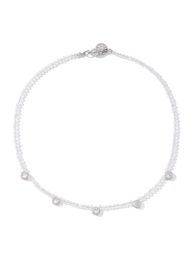 Ruby Tuesday Necklace - Snow Glow
