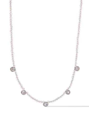Ruby Tuesday Necklace - Snow Glow