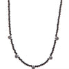Ruby Tuesday Necklace - Gunmetal Black