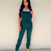 Judy Blue Work It Overalls - Teal