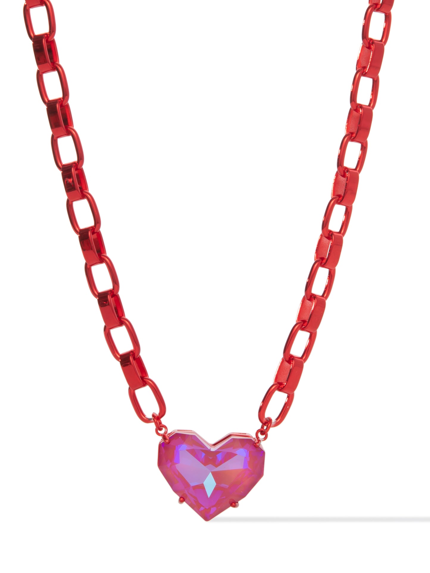 Summer Love Necklace - Metallic Rouge