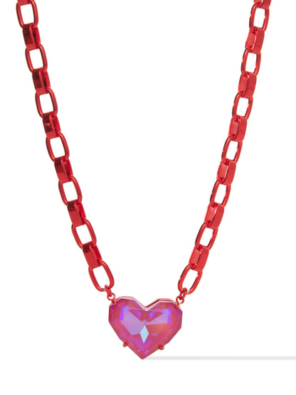 Summer Love Necklace - Metallic Rouge