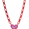 Summer Love Necklace - Metallic Rouge