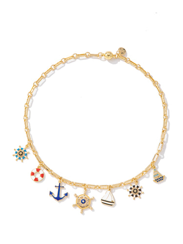 Sail Away Necklace - Gold