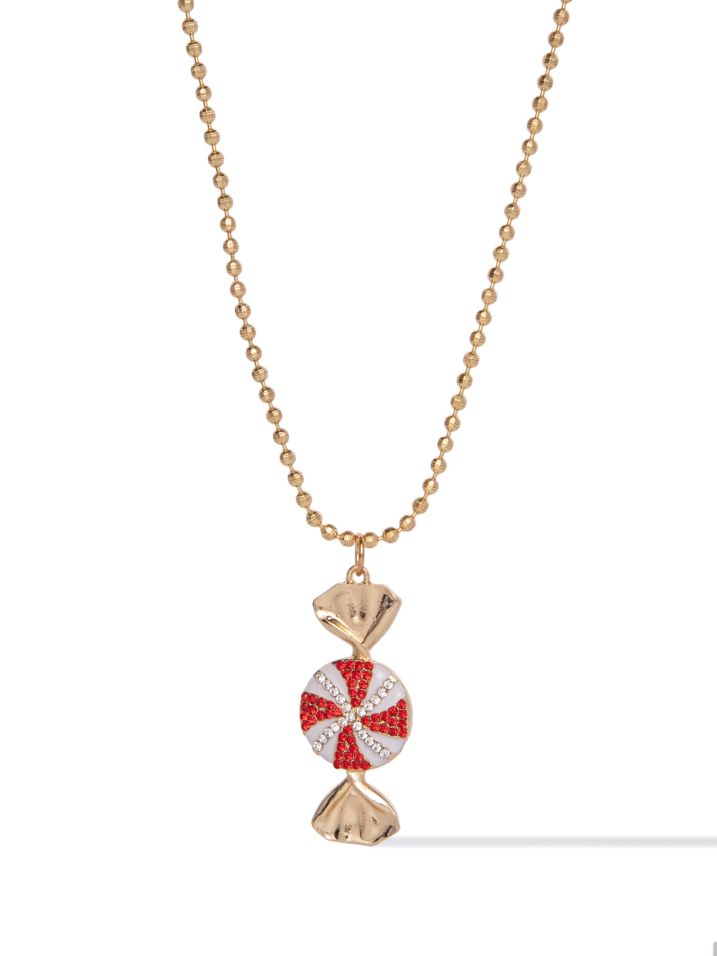 Santa's Candy Necklace - Gold